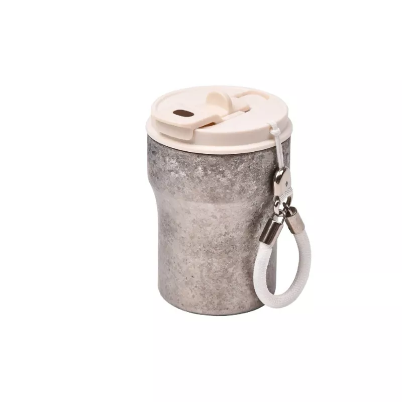 Kubek do kawy Titanium Duo Drink z pokrywką